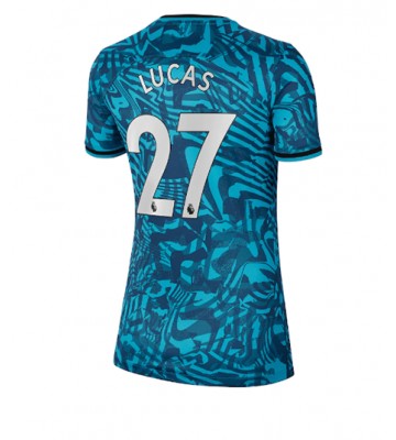Tottenham Hotspur Lucas Moura #27 Tredjedrakt Kvinner 2022-23 Kortermet